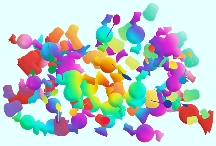 Colorful candy